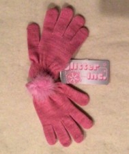 Glitter Inc. Gloves for Girls - Pink - One Size - New/NWT