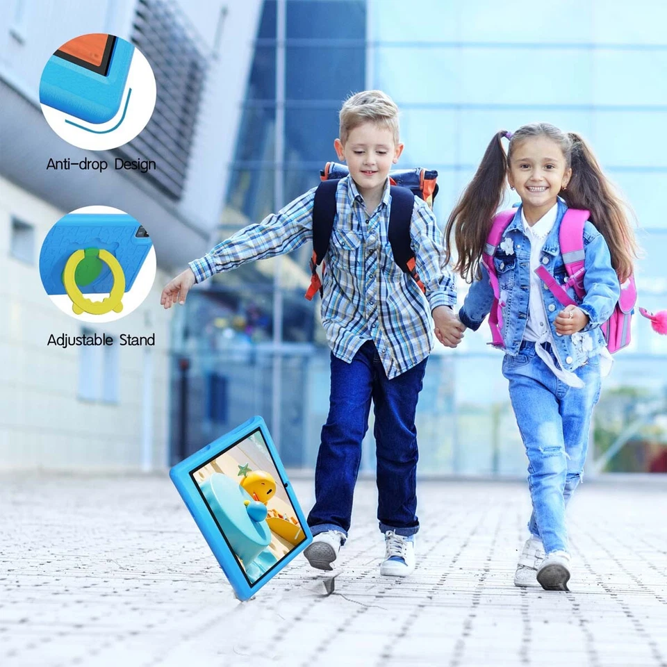 Tablet Kids 10 inch Android 12 5000mAh 2GB+32GB  Quad Core Bluetooth WIFI Blue - Image 4 of 4