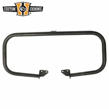 Stain Black 1-1/4" Engine Guard Highway Crash Bar Fit For Harley Dyna 2006-2017