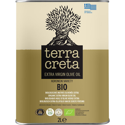 13,95  /Liter - Terra Creta BIO - Extra Natives Olivenöl / 2 Liter
