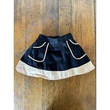 Janie Jack Black And tan Pocket Skirt 3