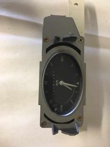 03-04 Infiniti G35 Coupe center dashboard clock OEM 20046N - Picture 3 of 12