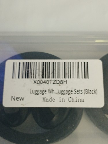 10 Pcs Silicone Luggage Wheel Covers for Suitcase Wheel Covers Protectors Black2 - Picture 11 of 15