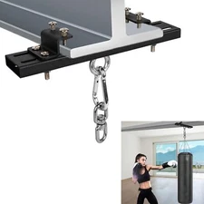 Heavy Duty Beam Clamp Hanger Mount Punching Bag Hanger Heavy Bag Mount 360° R...