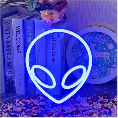 Neon Alien Licht  USB Powered Deko Schlafzimmer Bar Kinder Geschenk