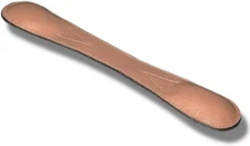 Genuine Leather 8.5" Weighted Bookmark for Hands-Free Reading, Book Holder for C