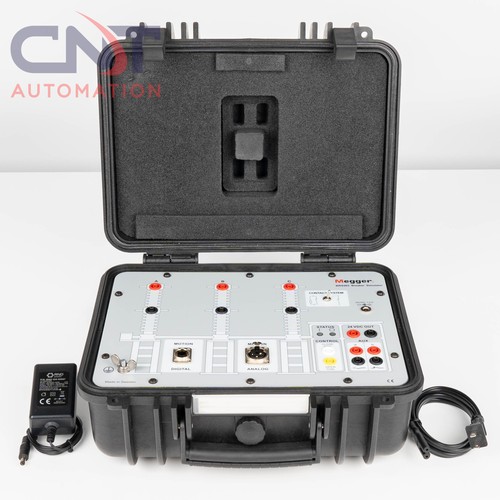 Megger BRS503 Breaker Simulator Analyzer Tester W/ Digital Analog Motion Outputs