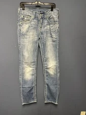 True Religion Jeans Straight with Flaps Big T in Kings Island Men's 29X33