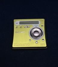 Sony MZ-R700 MD Walkman Recorder Green Tested Working MiniDisc Player