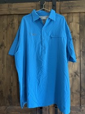 Columbia Fishing Titanium Men's sz Xl Tall  Long Sleeve  Fishing Shirts