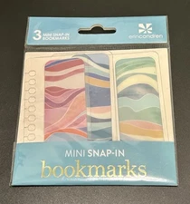 NEW Erin Condren 3 Mini Snap-In Bookmarks planner accessory