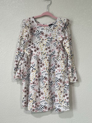 Art Class Linen Floral Dress  Plus Bloomers