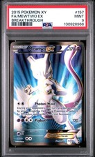Pokemon Mewtwo EX 157/162 Full Art XY Breakthrough PSA 9 MINT Low Pop on eBay