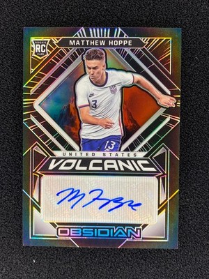 Matthew Hoppe 2021/22 Obsidian Auto /149 VOLCANIC VS-HOP