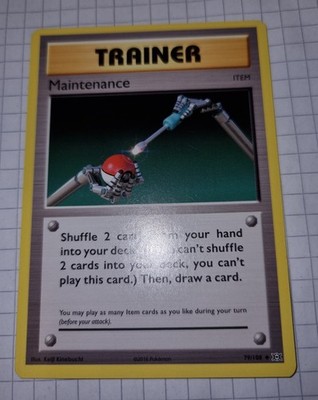 Pokémonkarte Wartung 79/108 XY Evolution Original