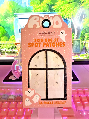 Celavi Acne Pimple Skin Boo-st Hydrocolloid Spot Patches Halloween 36ct Stickers