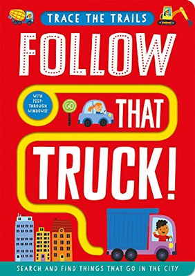 #ad Follow That Truck Trace the Trails Board book By Taylor Georgie GOOD $4.08