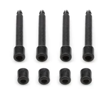 SCHROTH RACING Harness Adjusting Grips - 2 in Belts - Plastic - Black - Set of 4