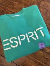 NWT Esprit Viral Costco Crewneck Sweatshirt - Green Size XS