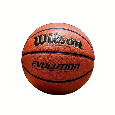 WILSON Men's Evolution Game Basketball (29.5'') - Official Size & Weight
