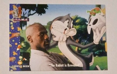 Michael Jordan Upper Deck Space Jam Jam Time ''The Rabbit is Revealed'' #34
