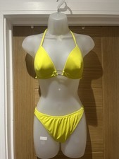 Bikini giallo vintage anni 2000 Y2k nuovissimo Malizia By La Perla set italiano