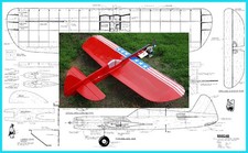 Midwest Model Airplane Plans UC : Magician 48 " Stunt for .29-.35 Engines