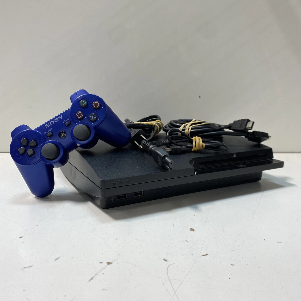 Sony PlayStation 3 - Slim Blue Video Game Consoles for sale - eBay