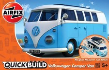 Airfix QUICKBUILD VW Camper Van Blue  N/A Scale