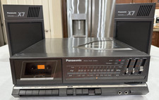 Panasonic SG-X7 Stereo System AM/FM Tuner Cassette  Record Player Tested READ
