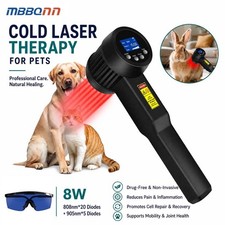 8W Veterinary Cold Laser Therapy Device for Dogs Cats Equine Pain Management