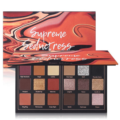 Matte Eyeshadow Palette Pro 18 Colors Pigmented Shimmer Glitter Eye Shadow Palet