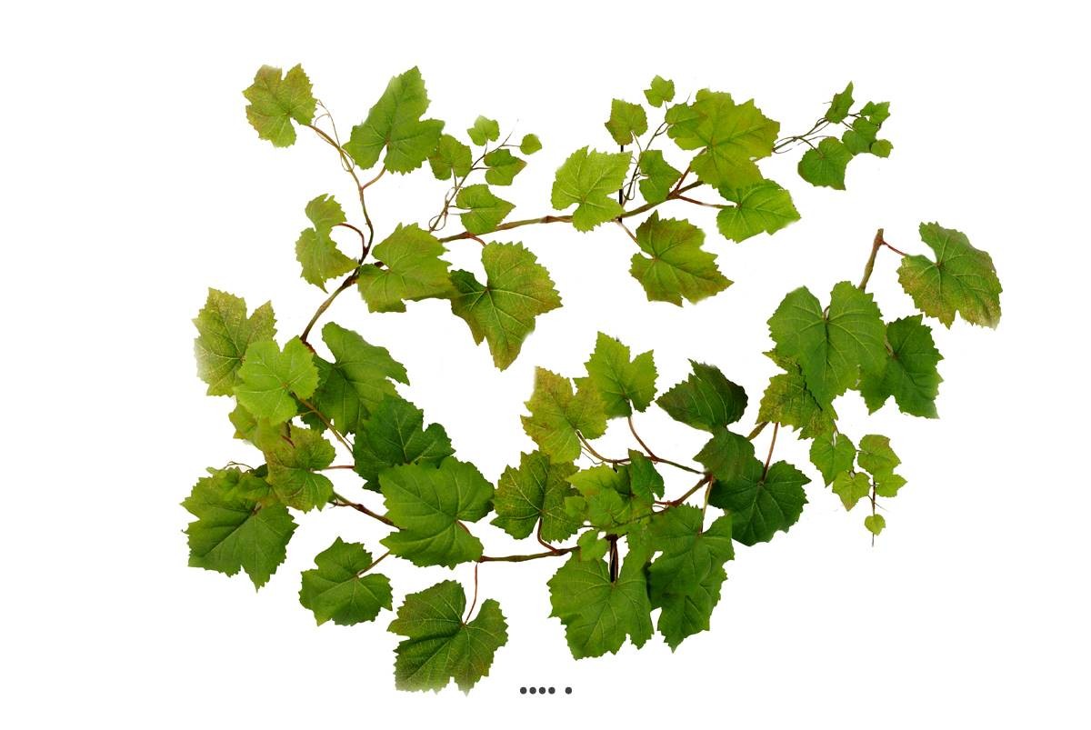 Guirlande de feuilles de vigne artificielles 180cm fausse plante suspendue