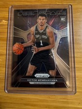 Panini 2023-24 Prizm Victor Wembanyama Rookie Deep Space #1 Spurs