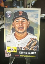 2022 Topps Chrome Platinum Anniversary - Kervin Castro #477 (RC)