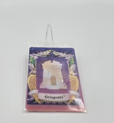 Harry Potter Schokoladenfrosch Karte 2001 M&S ''Gringotts'' - Neu und versiegelt - selten