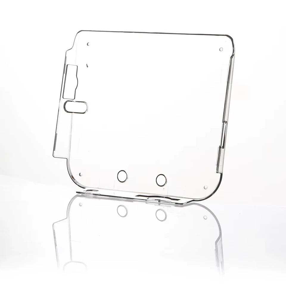 2pc Clear Protective Case Cover Hard Shell Skin+Anti Dust Film for 2DS Nintendo - Image 4 of 4