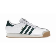 Adidas Samoa Sneakers Mens Size 9 White Green EG6089 Classic Retro Shoes