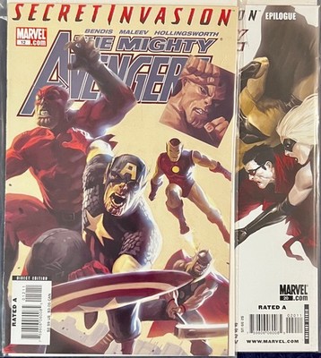 The Mighty Avengers: Secret Invasion #12 &20. '08/09. *Fine - Bagged and Carded*