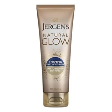 Jergens Natural Glow +FIRMING Body Lotion Medium To Tan Skin Tone 7.5oz