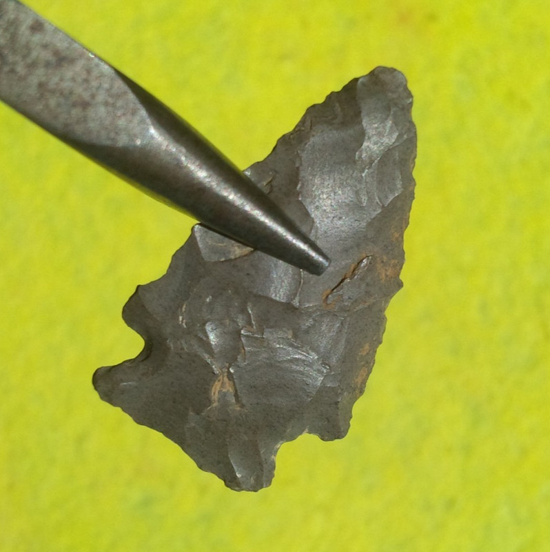 1-7/16" BULLHEAD OREGON ARROWHEAD Authentic Projectile Point ARROWHEAD