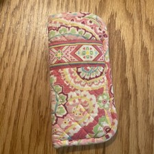 Vintage Vera Bradley Capri Melon Eyeglass Holder Retired Pattern Preowned