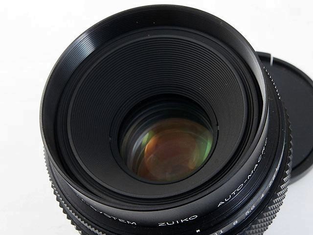 Olympus OM Zuiko Auto-Macro 50mm F2 MF Standard Prime Lens