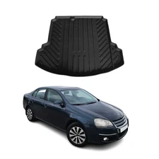 OMAC Cargo Mats Liner for VW Jetta A5 2006-2010 Black All-Weather TPE