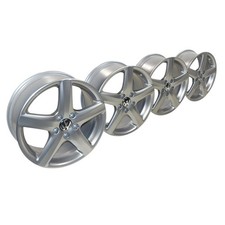 4x Alufelgen AVIGNON 7,5Jx17 ET47 VW Passat 3C B6 titangrau NEU/OVP 3C0601025AQ