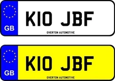 PRIVATE PERSONAL REGISTRATION NUMBER K10 JBF (TRANSFER FEE INCLUDED)