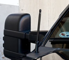 Bulldog Black Billet 8" High Gain Radio Antenna Ford F150 F250 F350 F450 F550