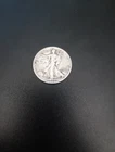 1943 US Walking Liberty Half Dollar Coin, 90% Silver Circulated