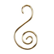 Old World Christmas 24 Gold S-hooks Ornament 14100