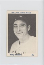 1975 TCMA 1936-39 Yankee Dynasty Tony Lazzeri (Black Back) HOF k5i